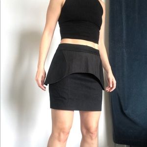 Vera Wang peplum skirt $1k+ retail